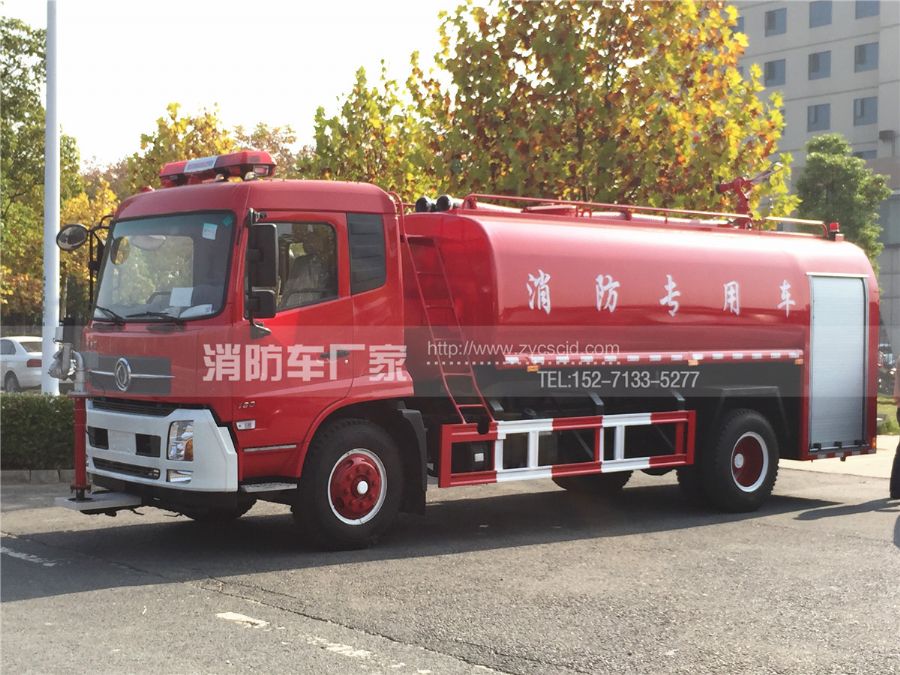 国五东风天锦12吨消防洒水车 国五东风天锦12吨消防洒水车